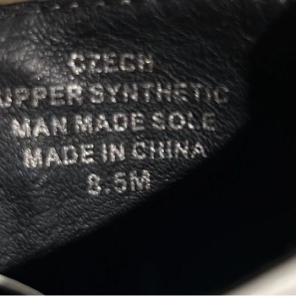 Jeffery Campbell white Czech combat boots size 8.5 - Picture 13 of 14